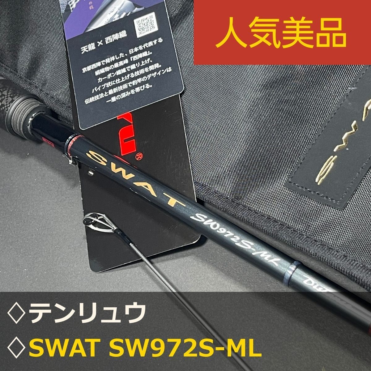 極美品】テンリュウ SWAT SW972S-ML シーバスロッド 天龍 スワット