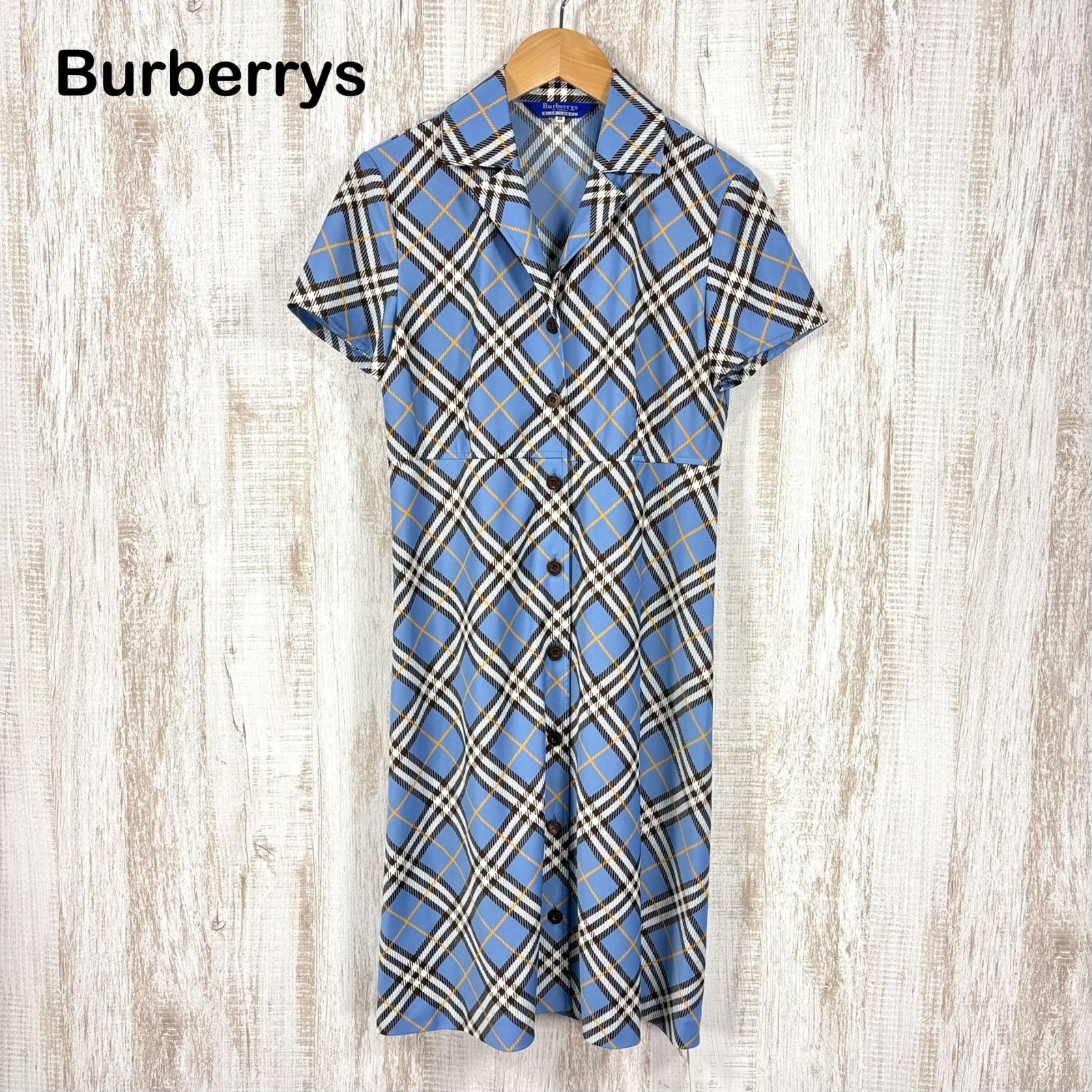 美品 90s Burberrys BURBERRY BLUE LABEL バーバリーブルーレーベル