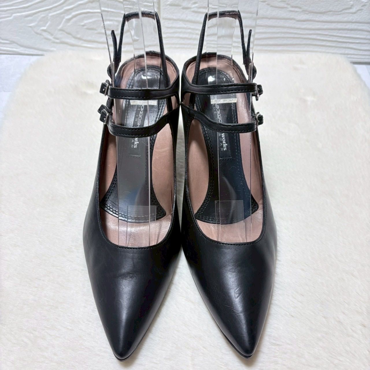 RABOKIGOSHI works ラボキゴシ ワークス ダブルストラップ ヒール