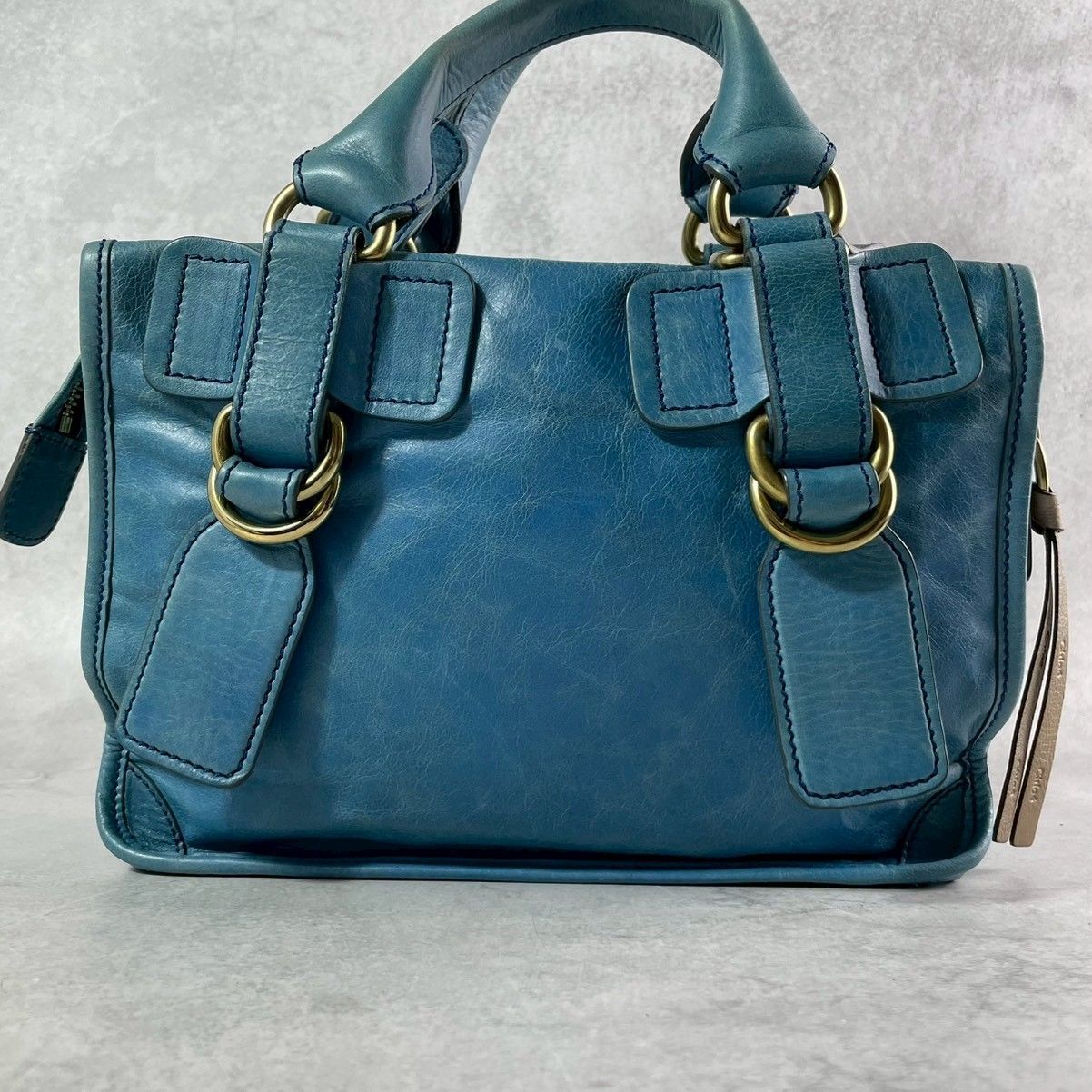 【希少】Chloe クロエ ベイ ハンドバッグ Leather Hand Bag 人気✨希少カラー✨Chloe クロエ 2wayショルダーバッグ ベイ BAY