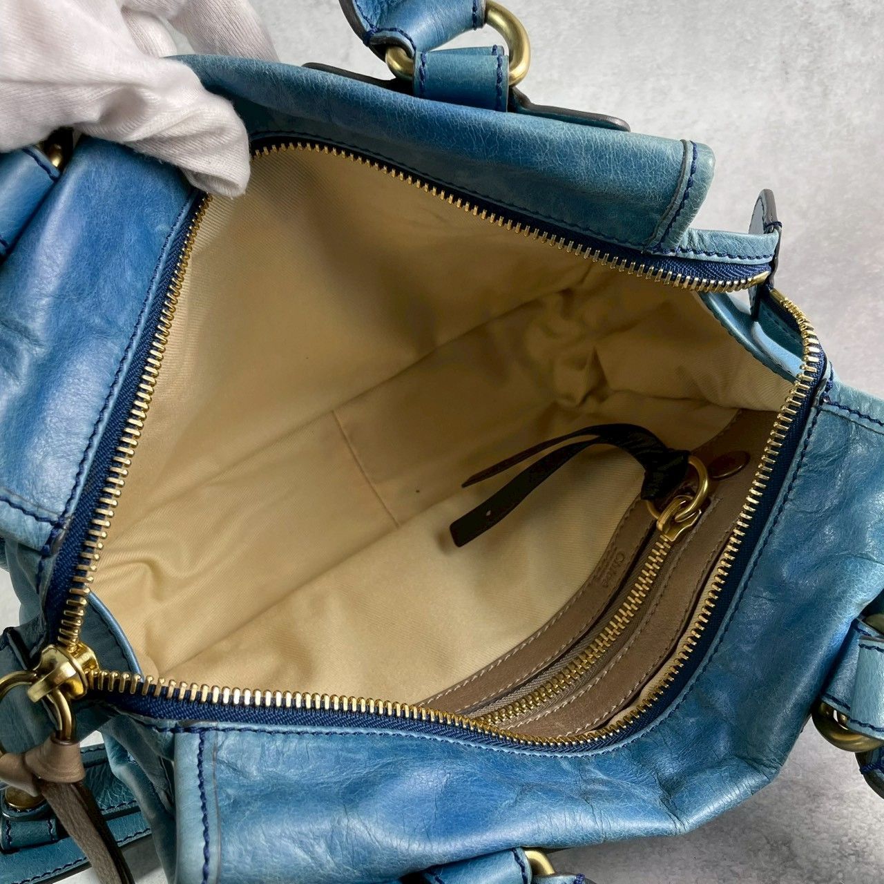 人気✨希少カラー✨Chloe クロエ 2wayショルダーバッグ ベイ BAY