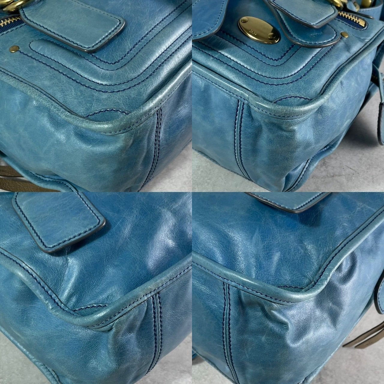 人気✨希少カラー✨Chloe クロエ 2wayショルダーバッグ ベイ BAY