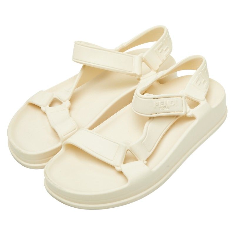 フェンディ - スポーツサンダル サイズ36 アイボリー ラバー