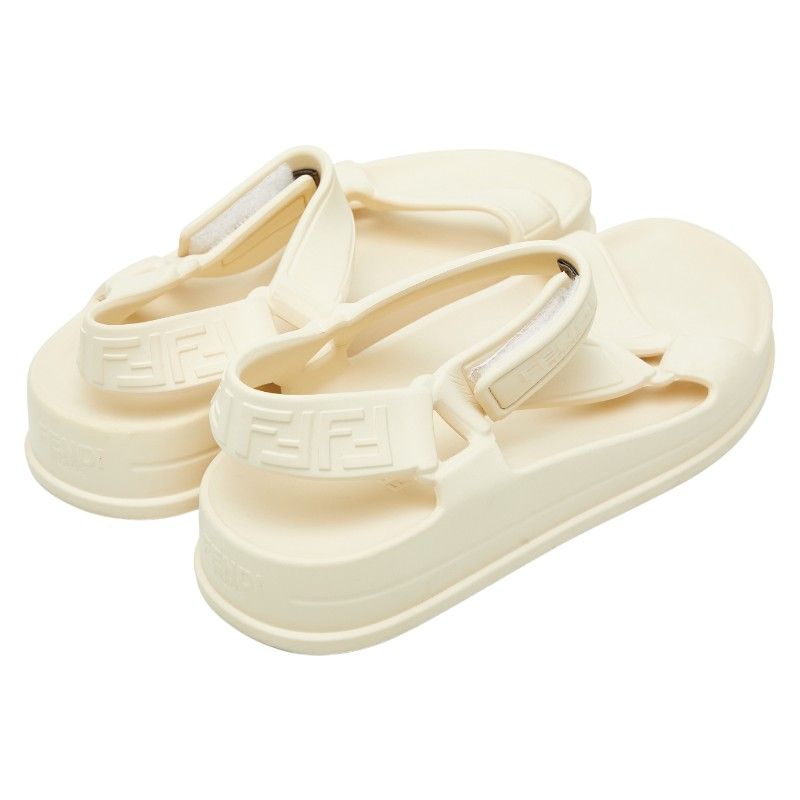 フェンディ - スポーツサンダル サイズ36 アイボリー ラバー