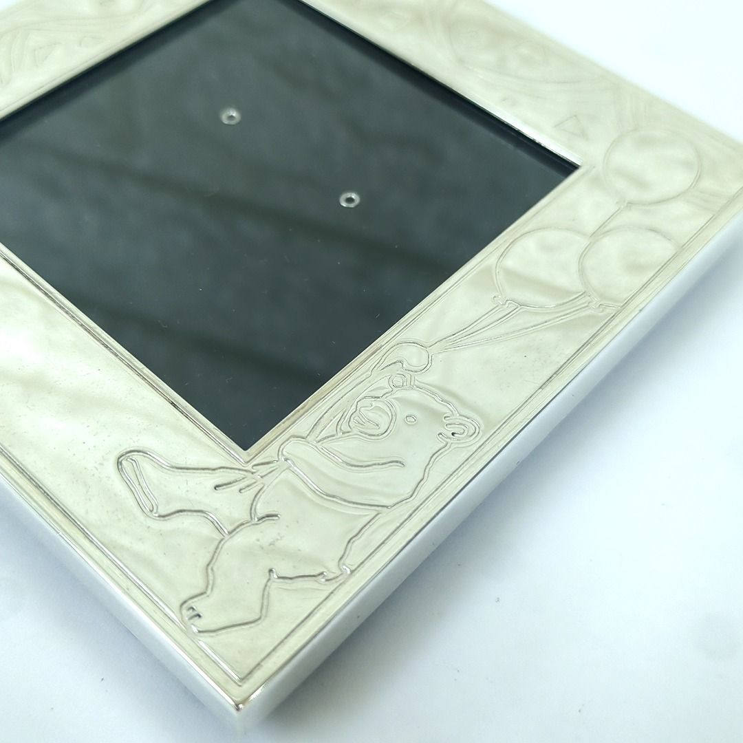 ティファニ シルバー925 フォトフレーム ベアモチーフ 約64g - メルカリ