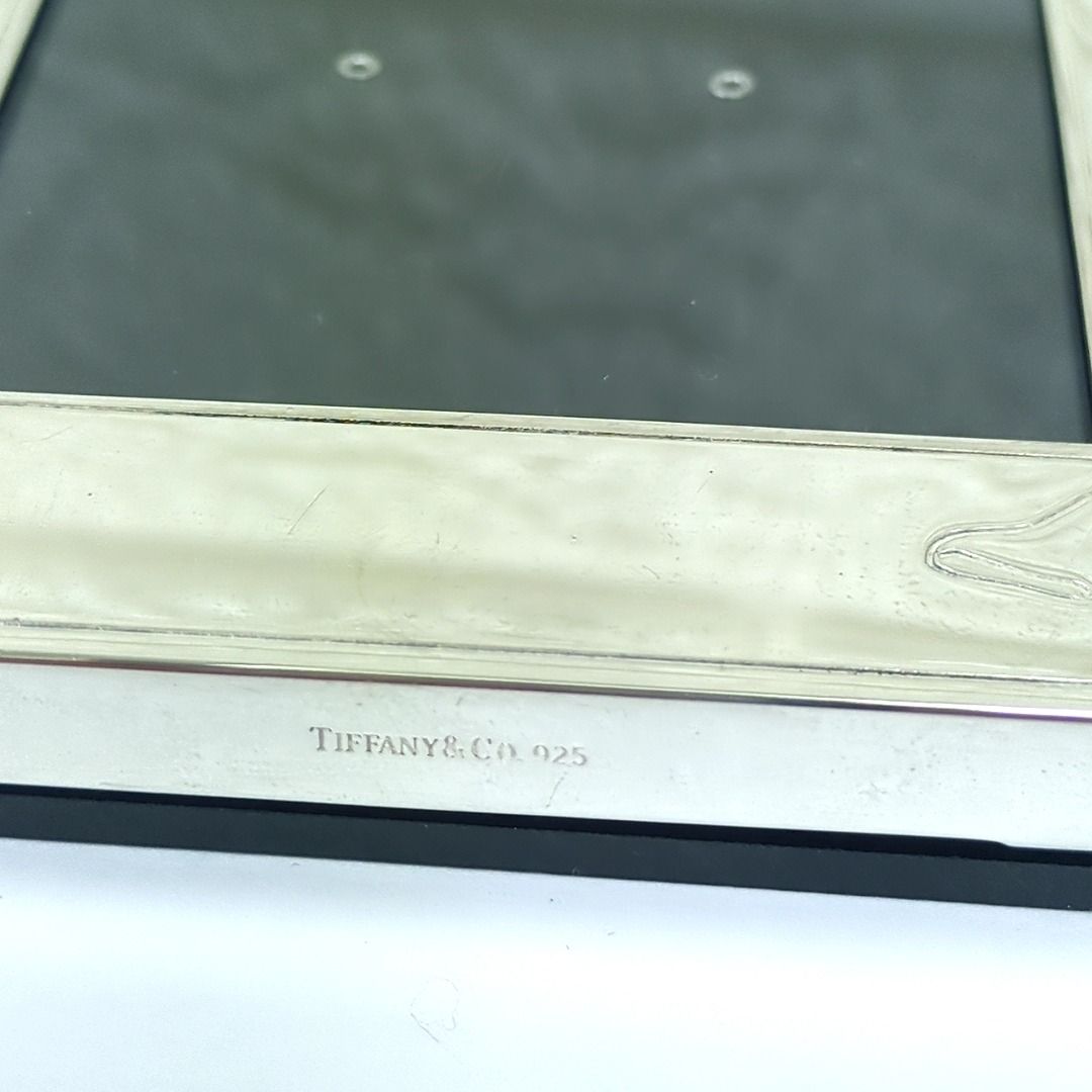 ティファニ シルバー925 フォトフレーム ベアモチーフ 約64g - メルカリ