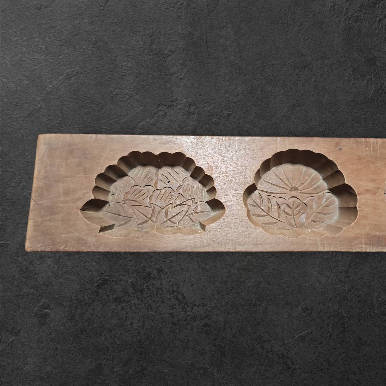 時代物 菓子型 和菓子 木型 木彫 古美術 骨董 木製 古道具