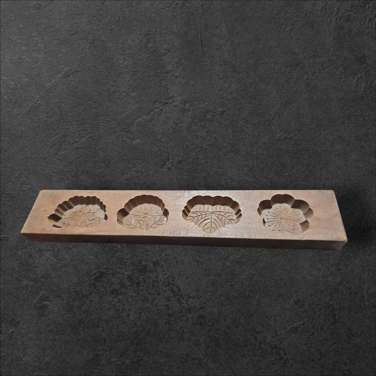 時代物 菓子型 和菓子 木型 木彫 古美術 骨董 木製 古道具