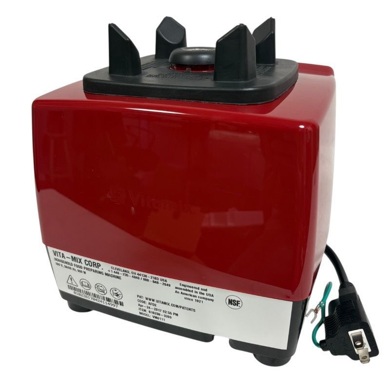 極美品・通電確認済】Vitamix バイタミックス VM0111 レッド ほぼ未