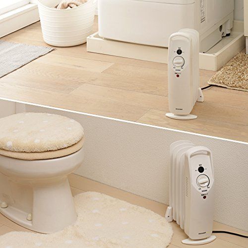アイリスオーヤマ ヒーター オイルヒーター 3.3畳 ウェーブ型 500W