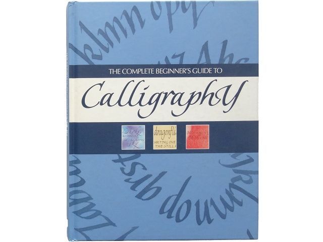 洋書◇カリグラフィー作品写真集 本 文字 アルファベット 描き方