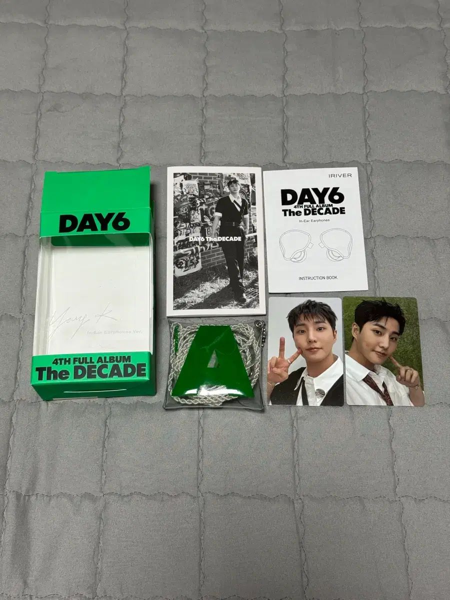 未開封トレカ付きDAY6 The DECADE イヤホン ヨンケイ 新品未開封