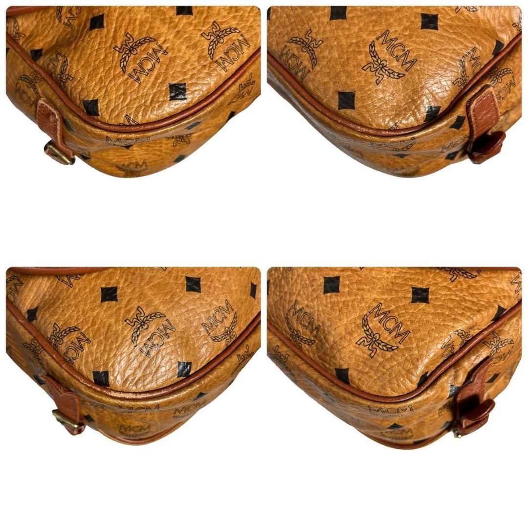 美品 MCM ソミュール コニャック ショルダーバッグ ヴィセトス - メルカリ