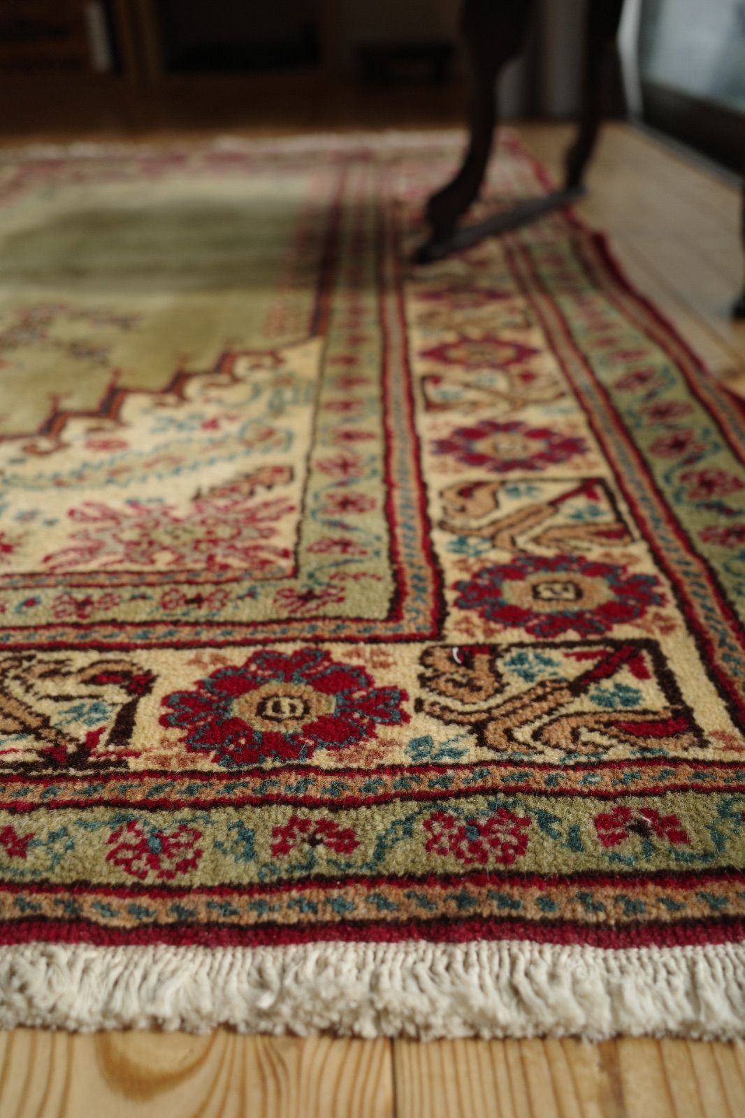 10%off◉トルコ　カイセリ　フロシュ　上質　ヴィンテージラグ ヴィンテージラグ | トルコ・カイセリ No.03 | 赤色 | 170×105 – tiflo