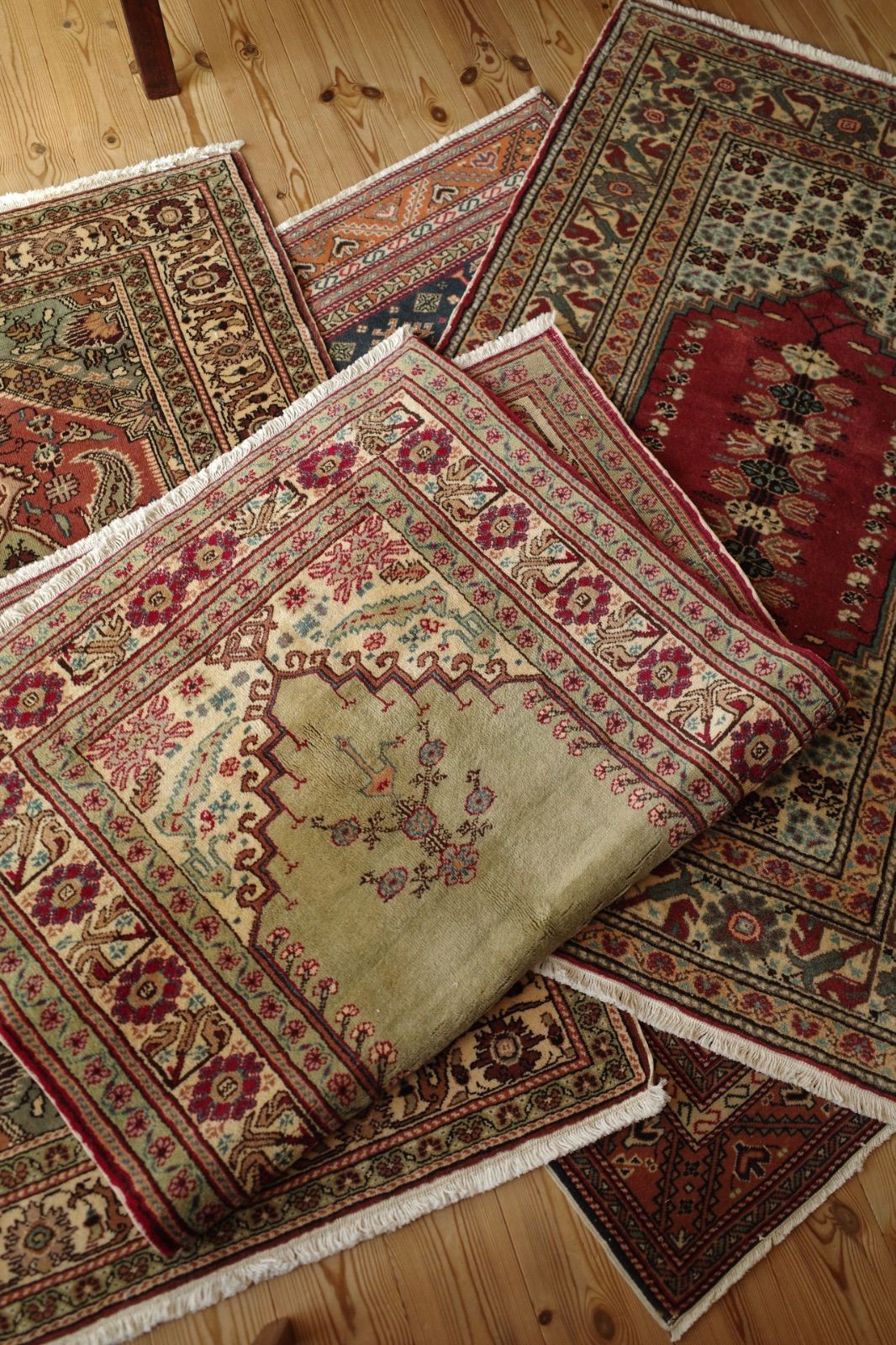 10%off◉トルコ　カイセリ　フロシュ　上質　ヴィンテージラグ ヴィンテージラグ | トルコ・カイセリ No.03 | 赤色 | 170×105 – tiflo