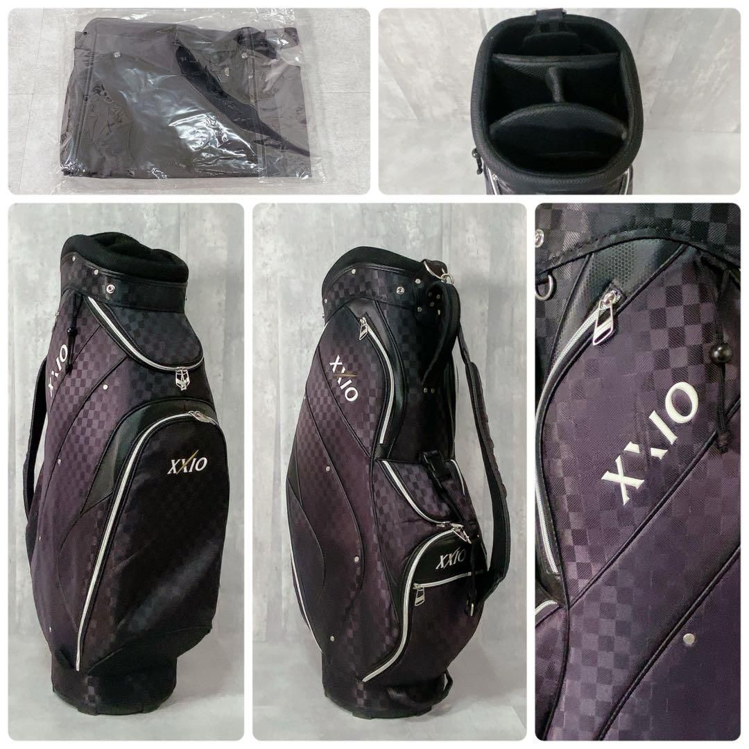V902 XXIO ゴルフクラブ メンズ フルセット ブラックチェック おしゃれ