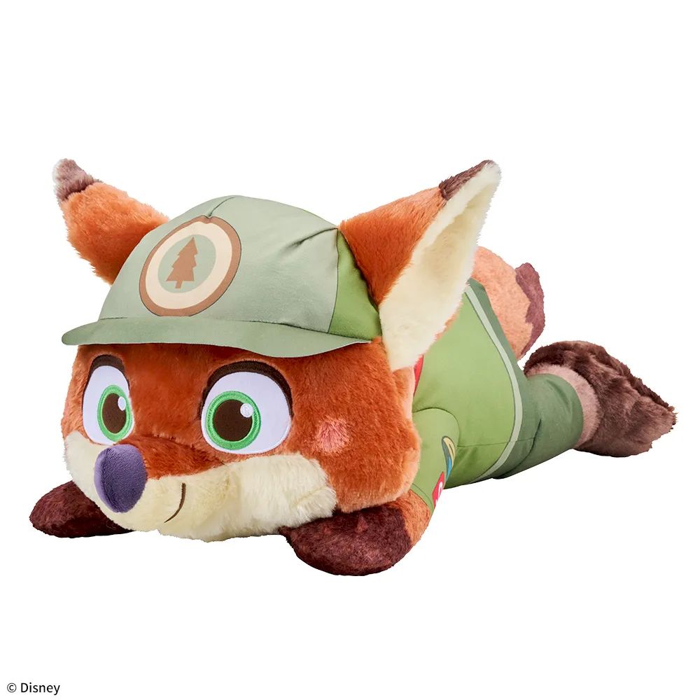 ズートピア 赤いほっぺ寝そべり スーパーラージキッズぬいぐるみ