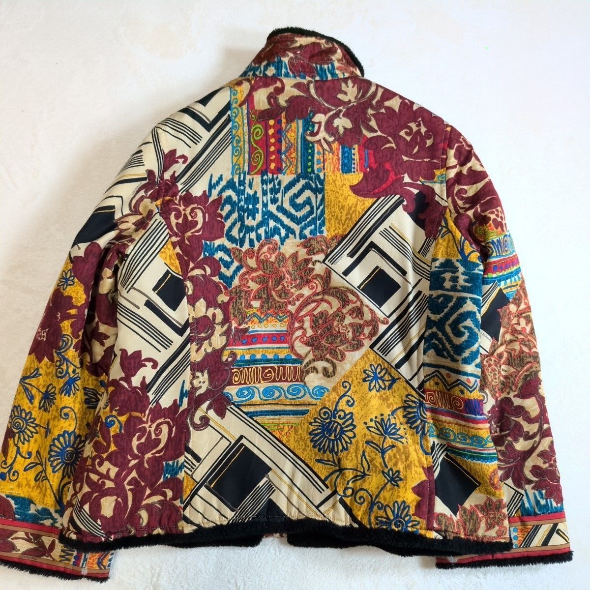 激レア✨ LEONARD レオナール シルク100% ボアジャケット ブルゾン