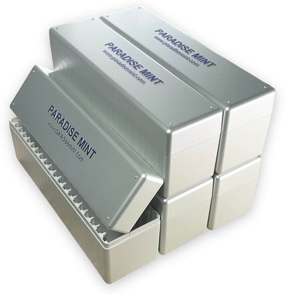 パラダイスミント コイン収納ボックス 20枚入り ケース NGCスラブ 5個