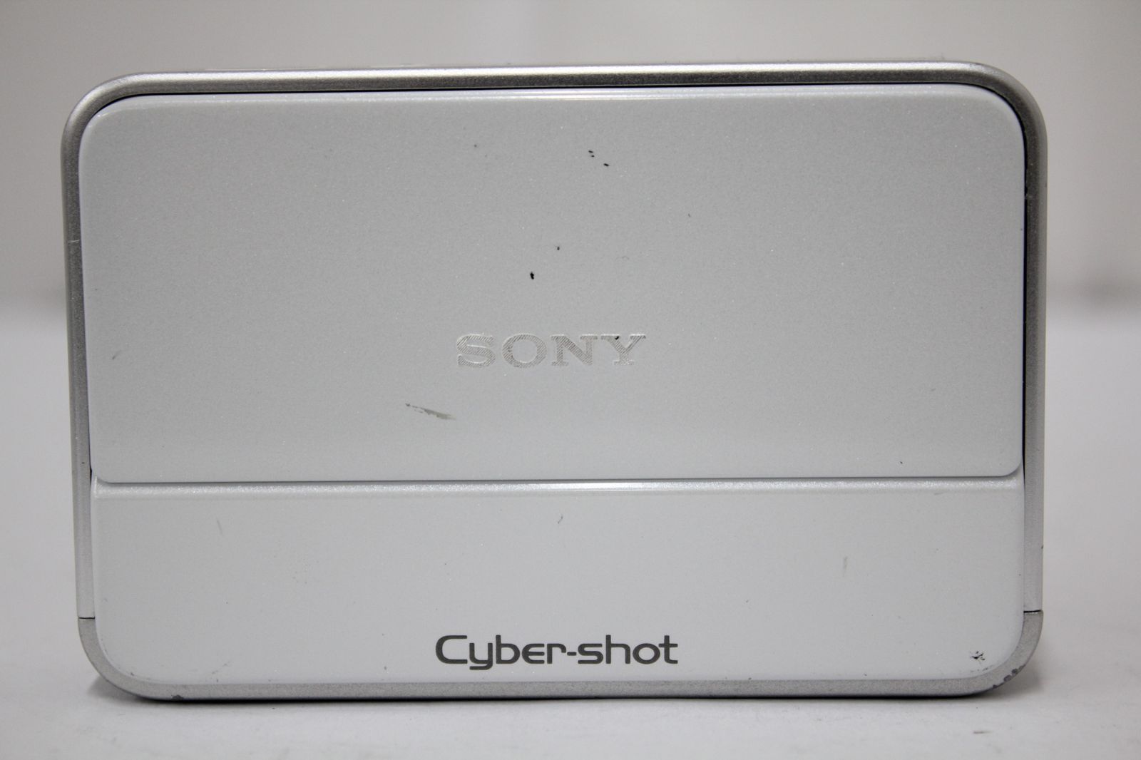 返品保証】 ソニー Sony Cyber shot DSC-T2 ホワイト 3x コンパクト