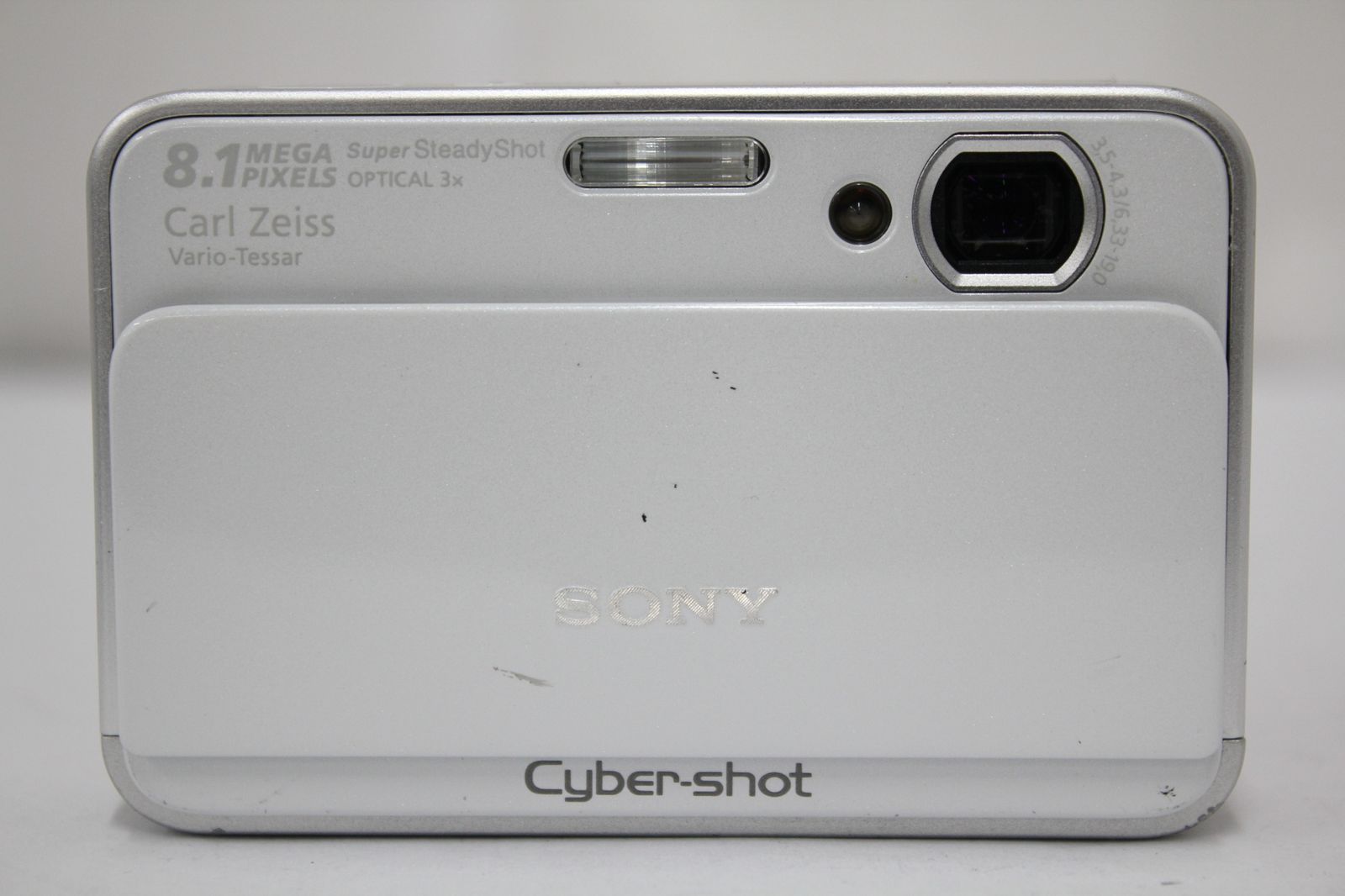 返品保証】 ソニー Sony Cyber shot DSC-T2 ホワイト 3x コンパクト