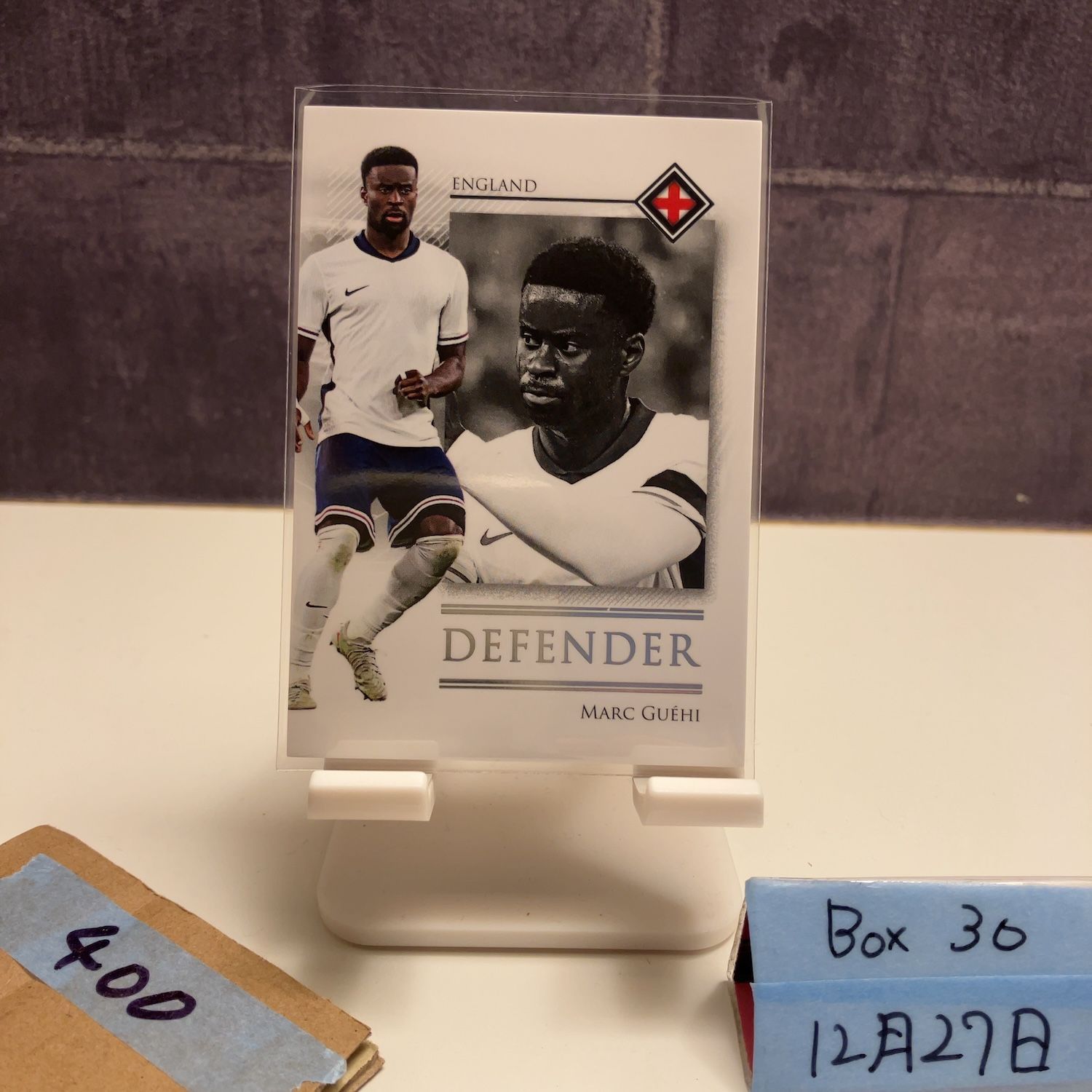 2025 Futera Unique Marc Guehi 26/69 Crystal Palace Defender カード 