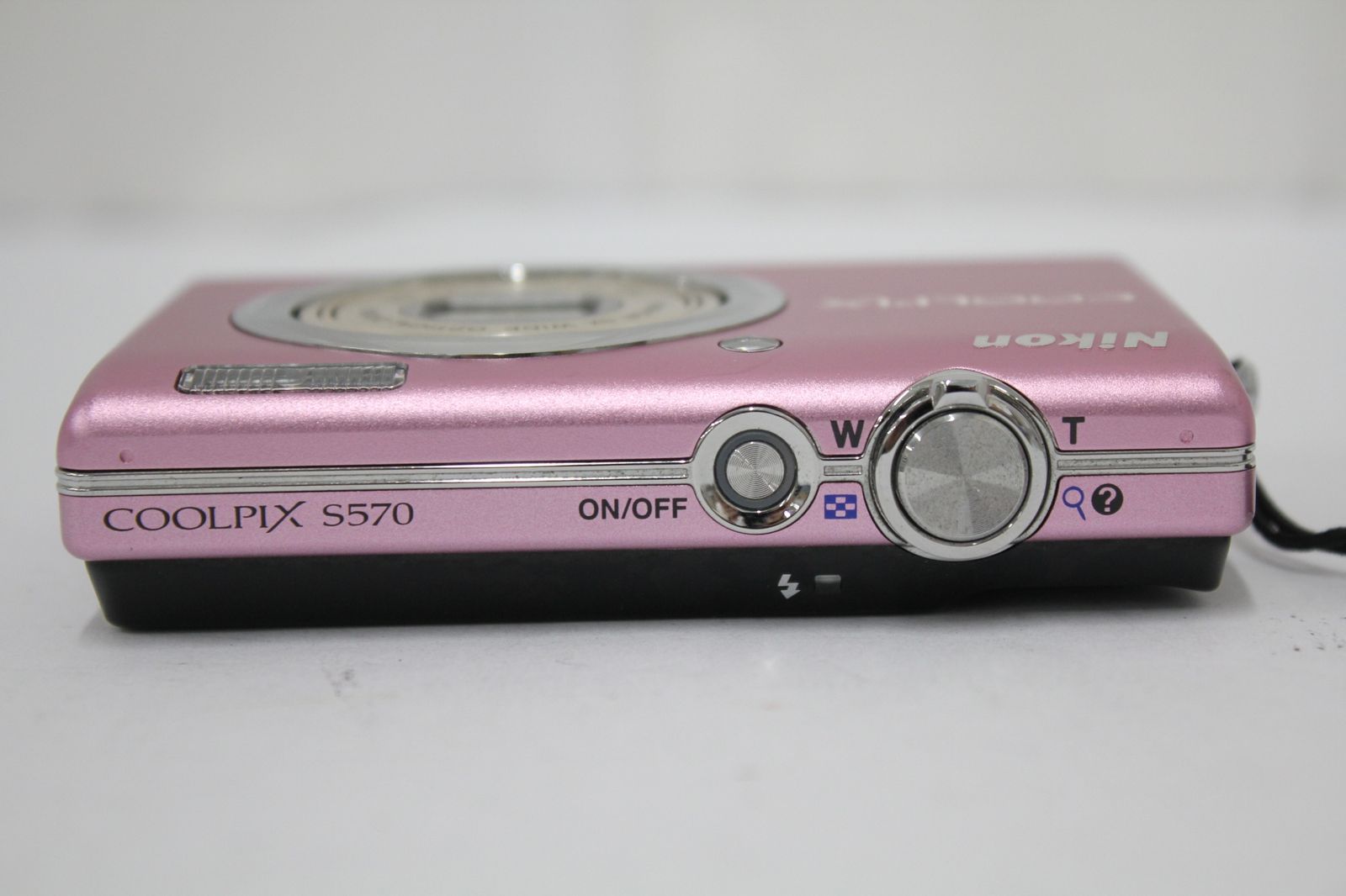 返品保証】 ニコン Nikon COOLPIX S570 ピンク 5x バッテリー付き