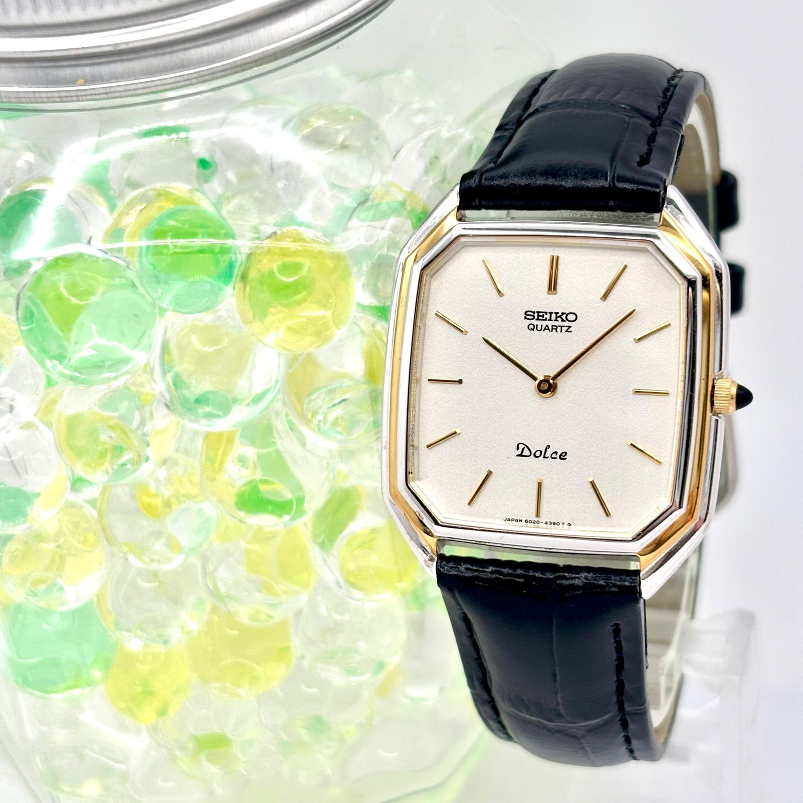 新品電池】SEIKO セイコー Dolce ドルチェ メンズ 腕時計 薄型 6020