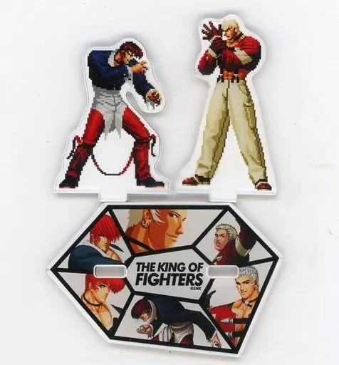 中古】アクリルスタンド・アクリルパネル KOF'98 庵vs社 VSアクリル