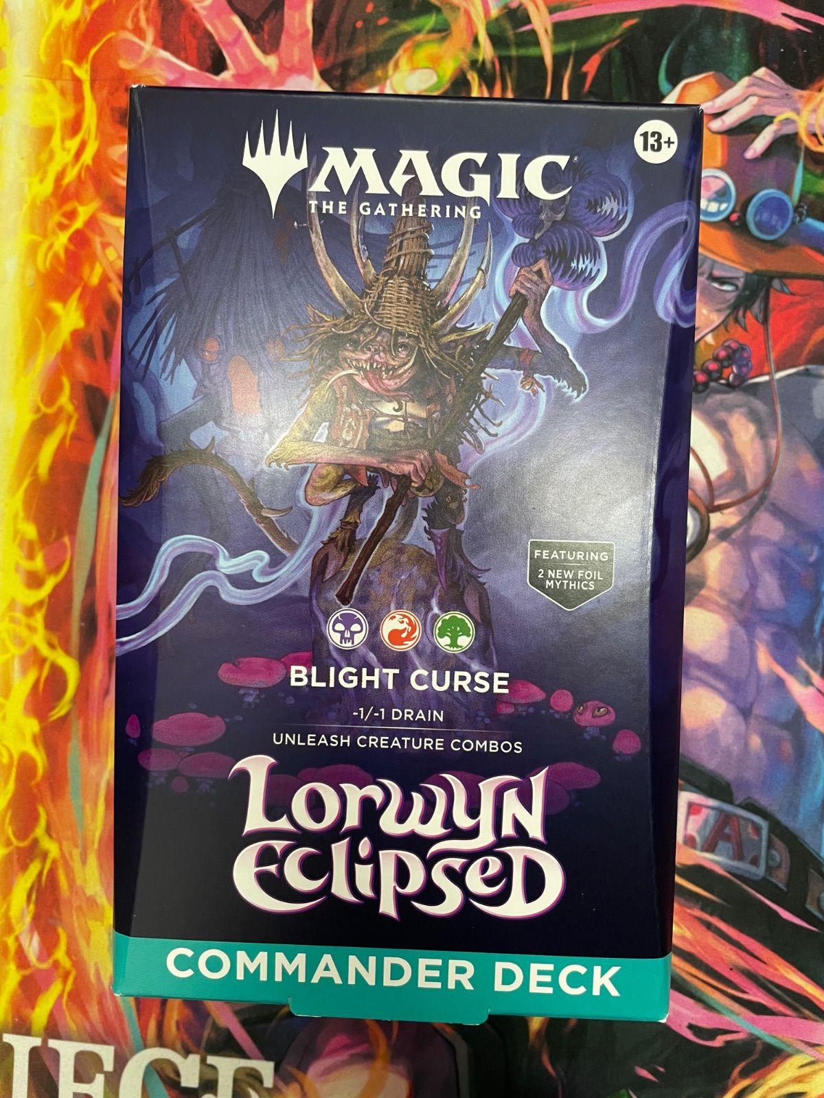 MTG・未開封】ローウィンの昏明 統率者デッキ 『枯朽の呪い』英語版