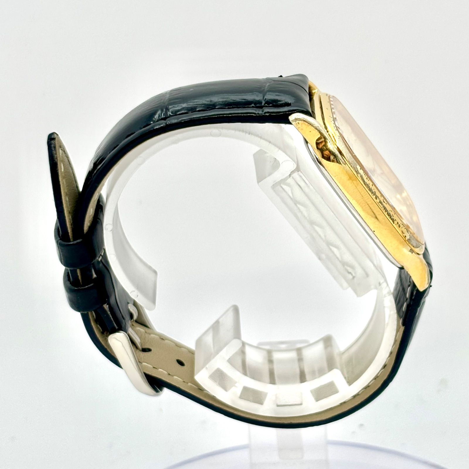 新品電池】SEIKO セイコー メンズ 腕時計 ゴールド スクエア 2621-5170