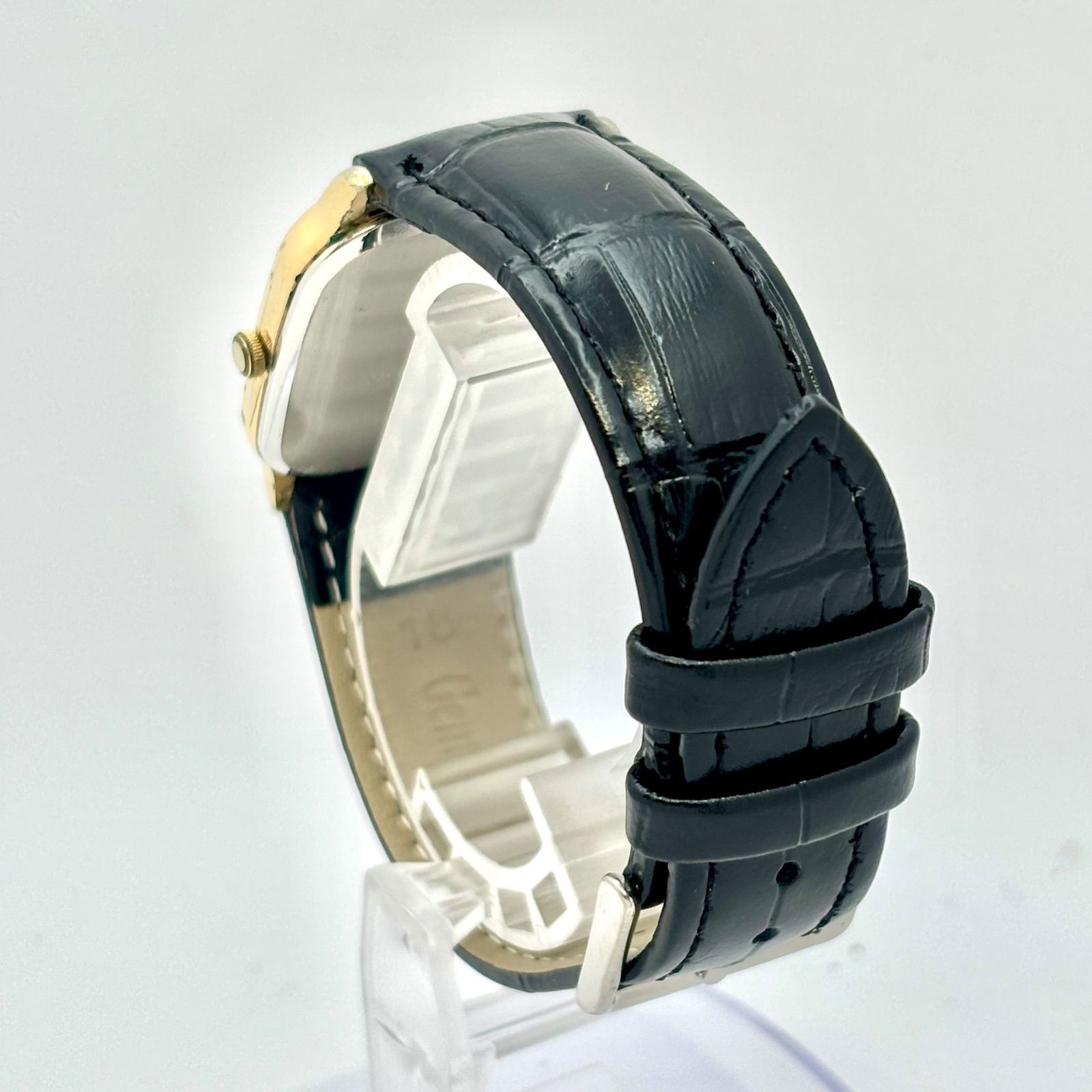 新品電池】SEIKO セイコー メンズ 腕時計 ゴールド スクエア 2621-5170