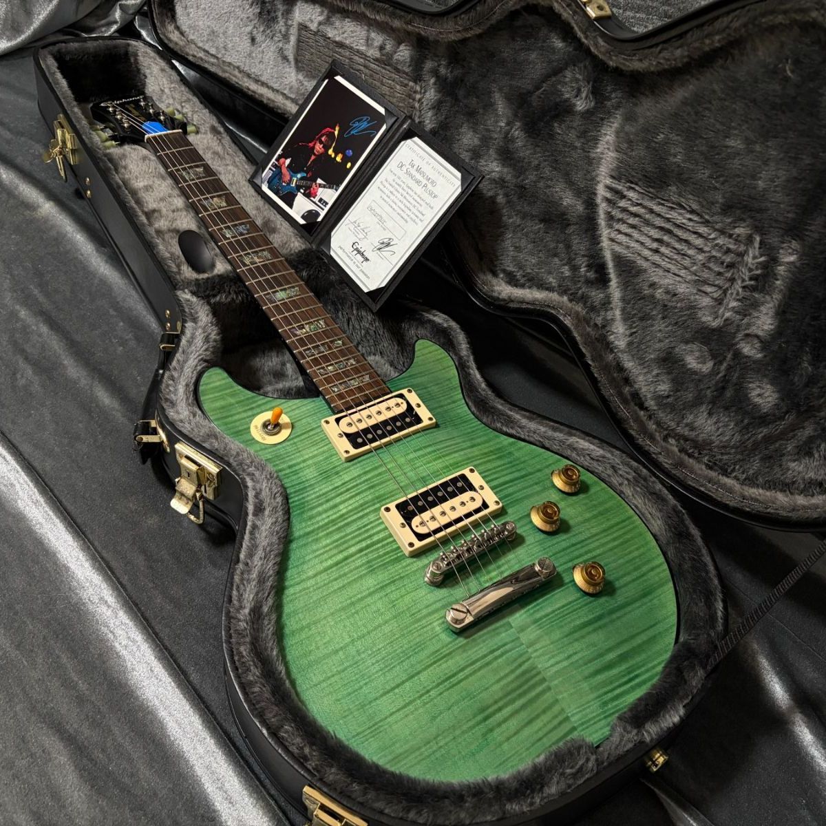 ☆認定書・ハードケース付き Epiphone Tak Matsumoto DC Standard Plus
