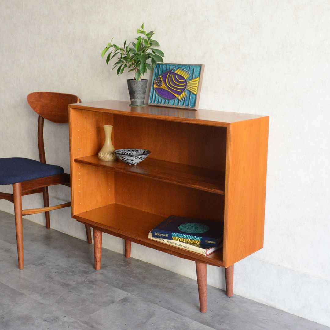 スウェーデンヴィンテージ OLD IKEA チーク オープンシェルフ 飾り棚