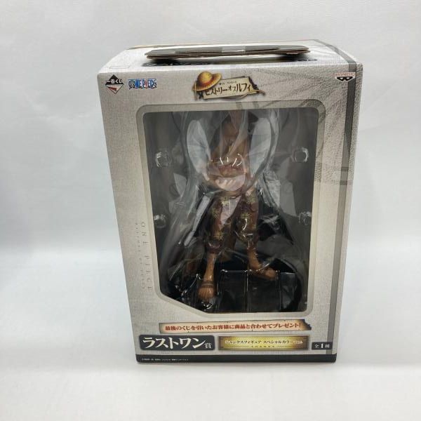 中古バンプレスト 一番くじ ワンピース ヒストリーオブルフィ ラストワン賞 シャンクス スペシャルver. 未開封品[97]
