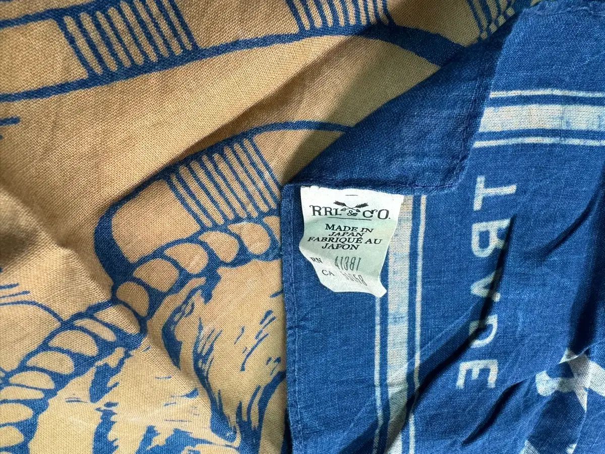 RRL(ダブルアールエル) アンカー TRUE Indigo バンダナ RRA ダブル