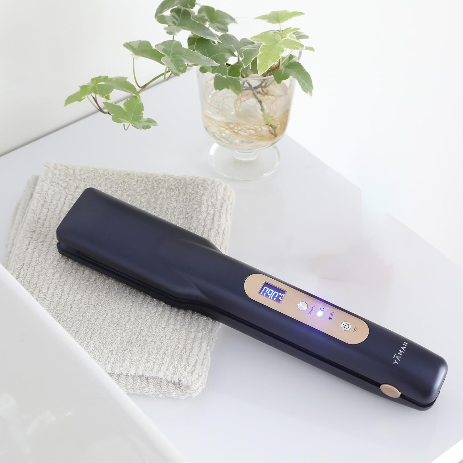 ヤーマン ナイトリペアアイロン ネイビー YJHB4L - メルカリ