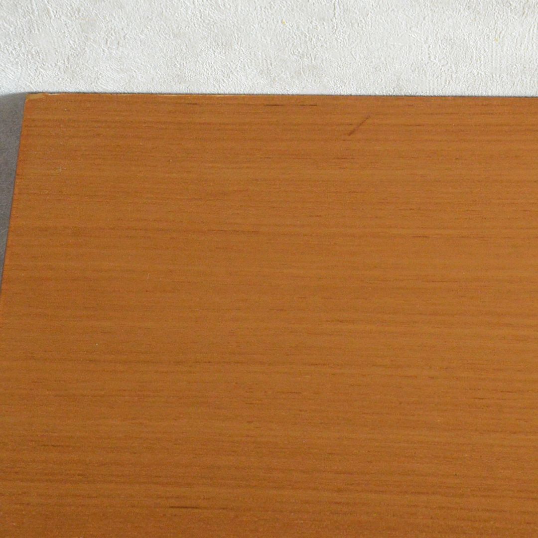 スウェーデンヴィンテージ OLD IKEA キャビネット 鍵付 チーク サイド