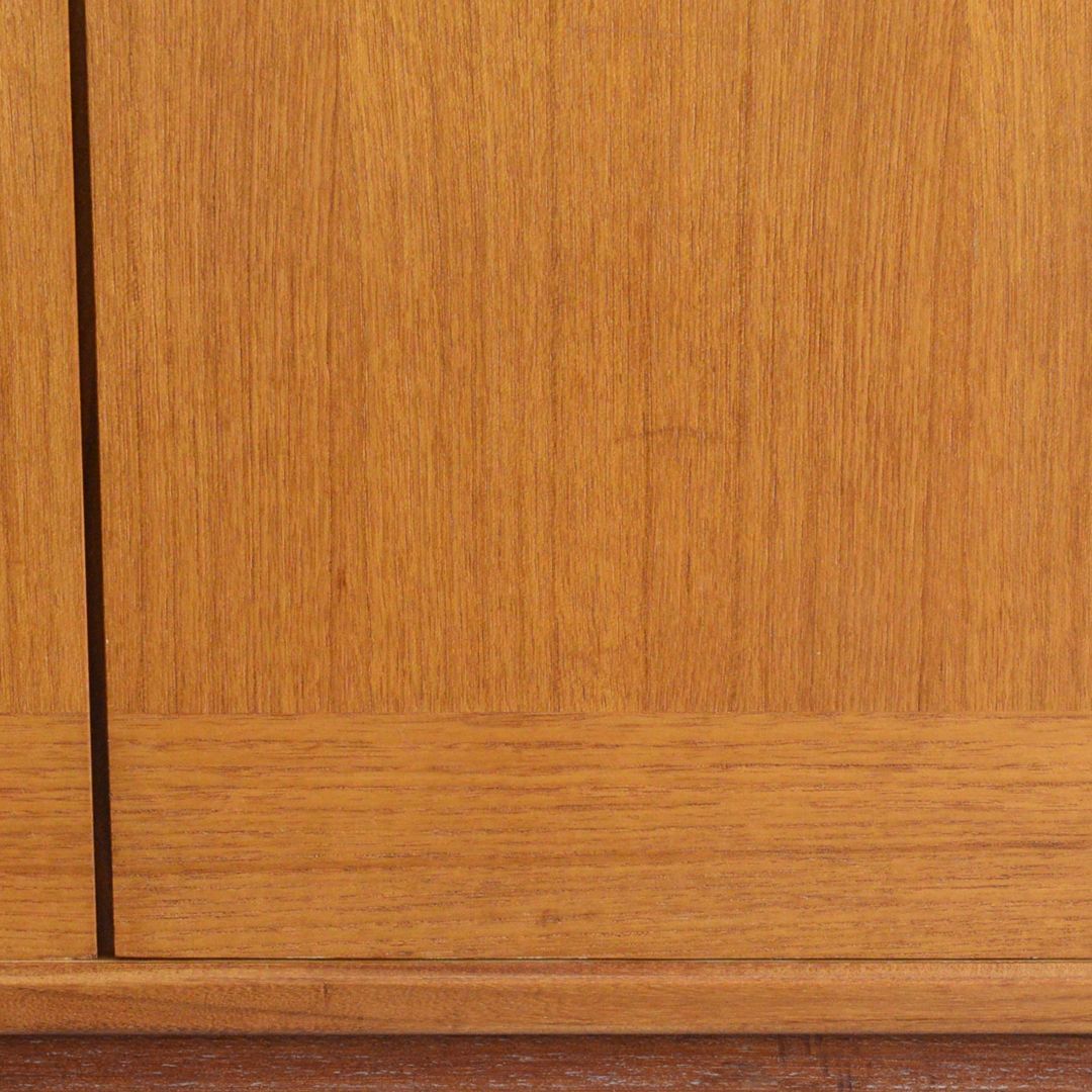 スウェーデンヴィンテージ OLD IKEA キャビネット 鍵付 チーク サイド