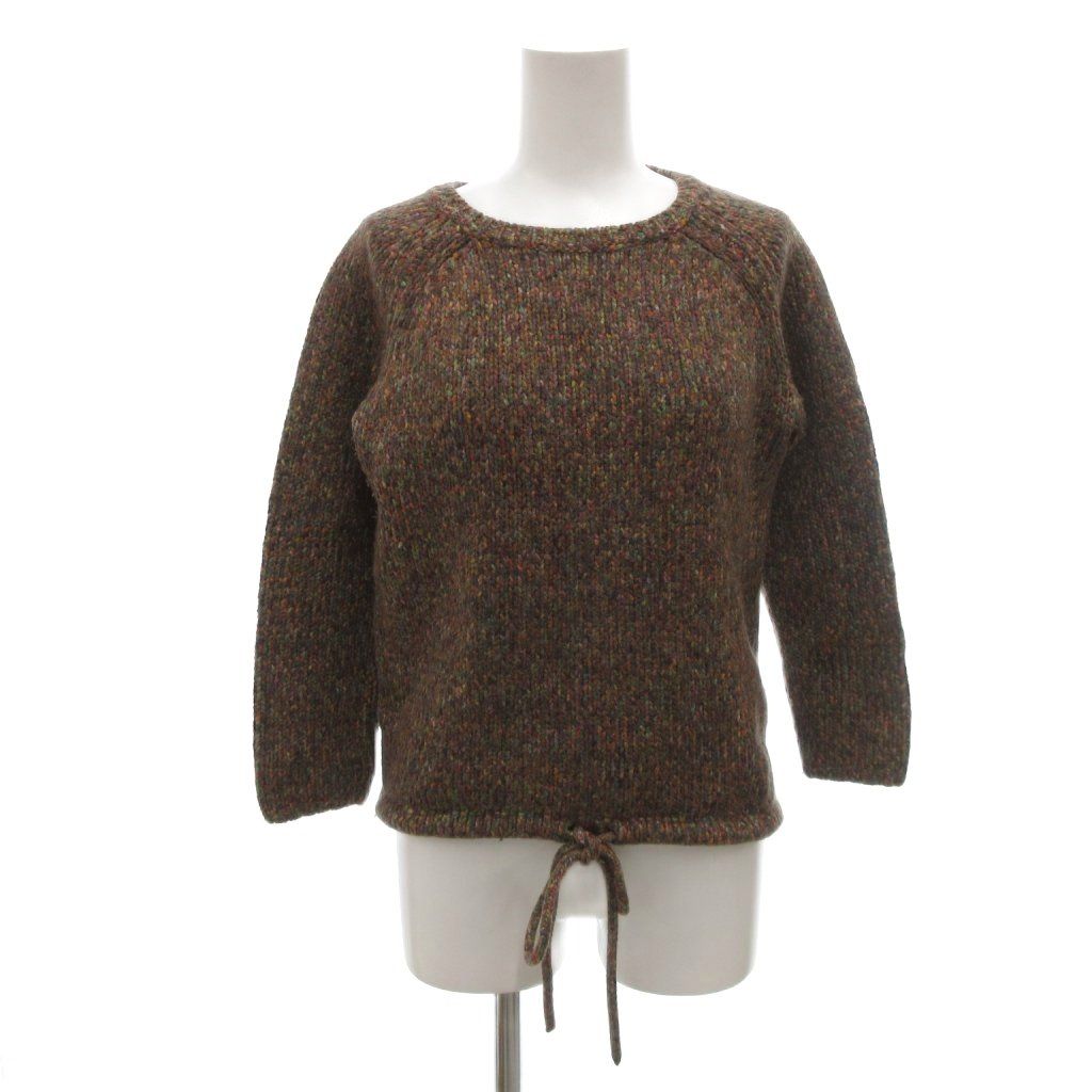 セオリーリュクス theory luxe ニット セーター 38 茶 ブラウン