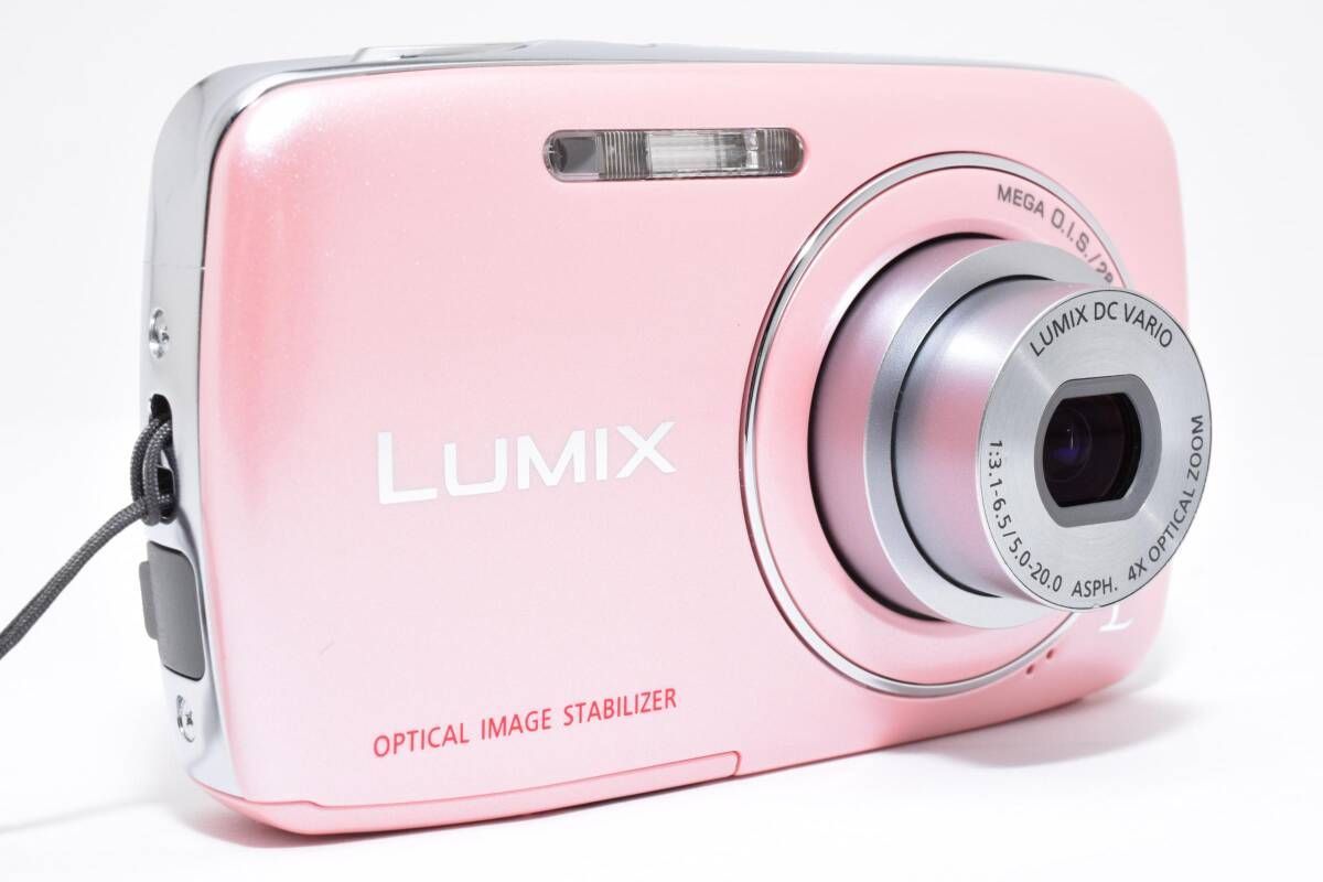 ☆美品☆パナソニック Panasonic LUMIX DMC-S1 ピンク☆ W0154＃4041