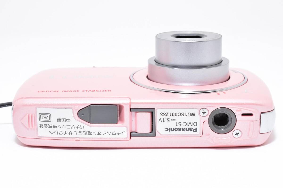 ☆美品☆パナソニック Panasonic LUMIX DMC-S1 ピンク☆ W0154＃4041