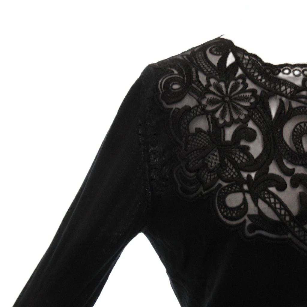 DOLCE & GABBANA ドルチェ&ガッパーナレースチュニック 38 DOLCE