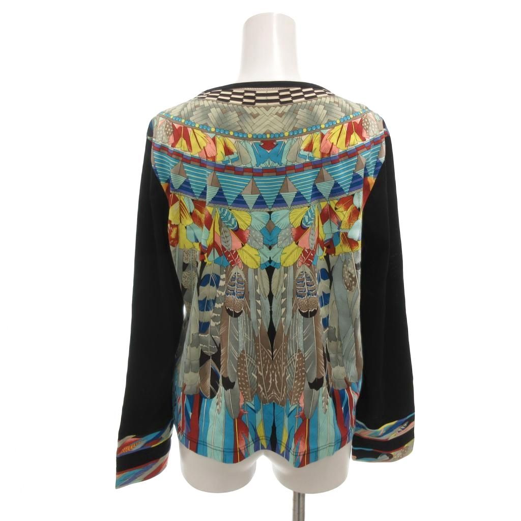 レオナールスポーツ LEONARD SPORT カットソー 42 青 ブルー ラウンド