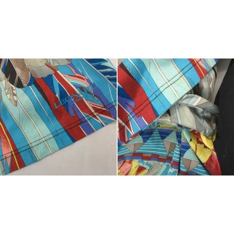 レオナールスポーツ LEONARD SPORT カットソー 42 青 ブルー ラウンド