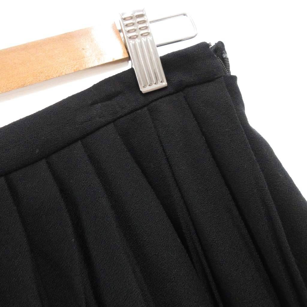 ヴァレンティノ ヴァレンチノ VALENTINO プリーツスカート ウール ひざ