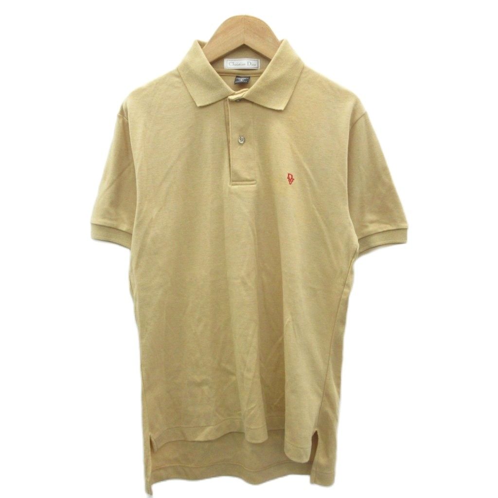 Dior ベージュ ポロシャツ Baby DIOR | ベビー CD Icon ポロシャツ コットンピケ