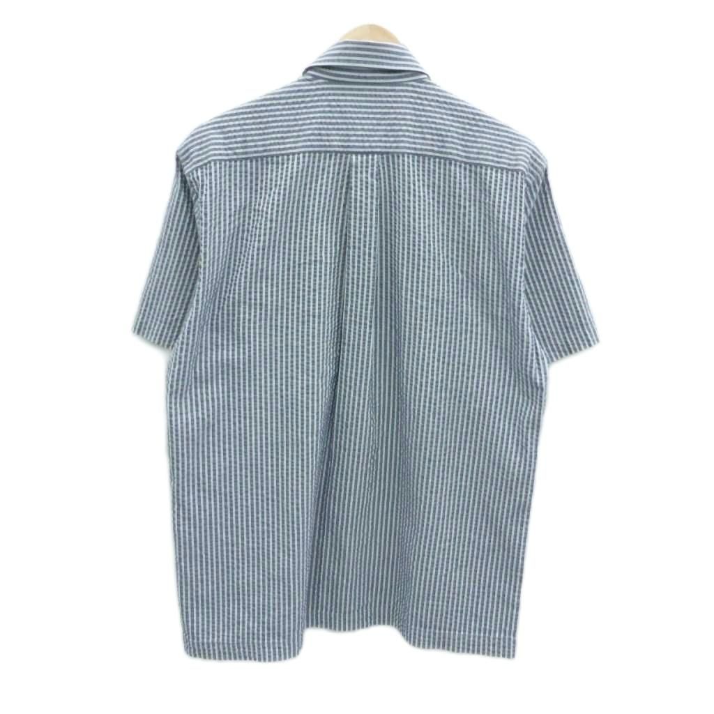 BURBERRY GOLF ストライプシャツ 新品タグ付き バーバリーゴルフ BURBERRY GOLF ゴルフウエア カジュアルシャツ LL