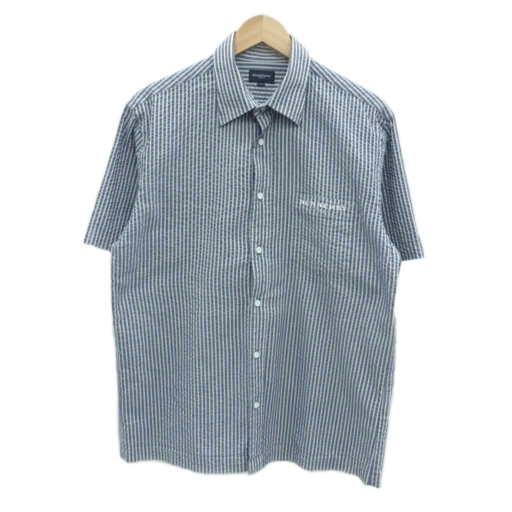 バーバリーゴルフ BURBERRY GOLF ゴルフウエア カジュアルシャツ LL