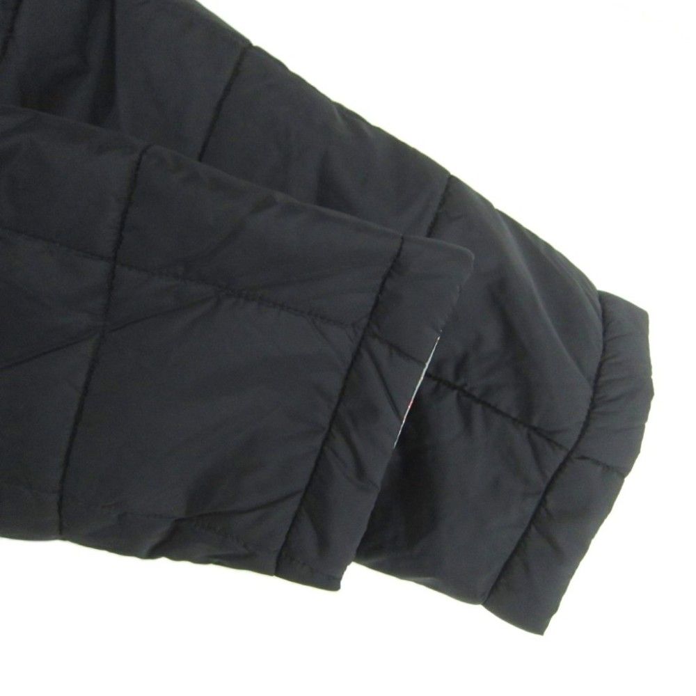 エンリココベリ ENRICO COVERI 中綿コート リバーシブル ロング丈 M 黒  